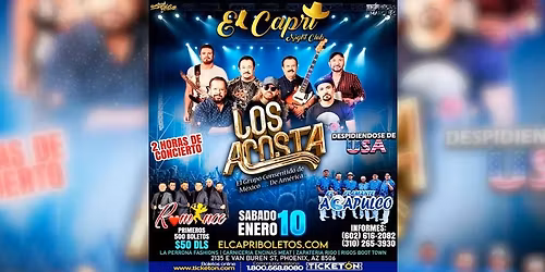 LOS ACOSTA, ROMANCE & FLAMANTE ACAPULCO