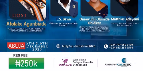 Upstart Business Retreat 2026