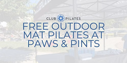 FREE Mat Pilates at Paws & Pints!