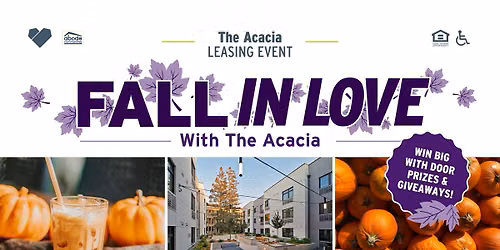 Fall in Love with The Acacia | Leasing Event