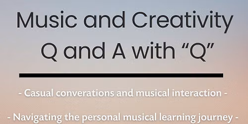 Music and Creativity Q and A with "Q" at Smalls Music Shop