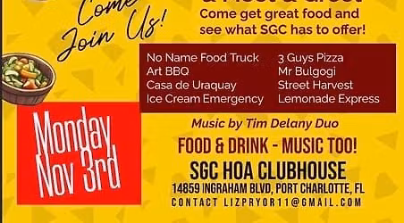 Nov 3rd Food Trucks+ Welcome Committee 