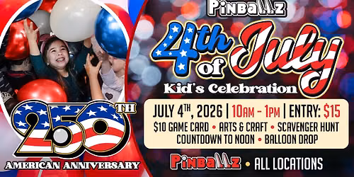 4th of July 250th Anniversary Celebration