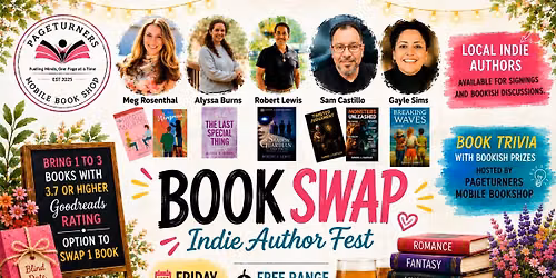 Book SWAP\/Indie Book Fest - Free Range Brewery