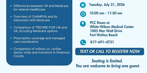 The Changing Medicare Landscape and Military Benefits Brunch and Learn