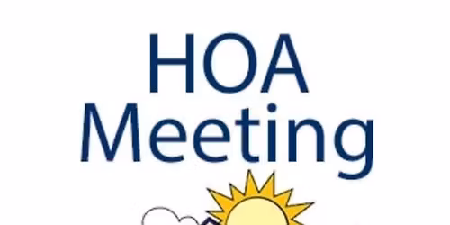 Quarterly HOA Board Meeting 