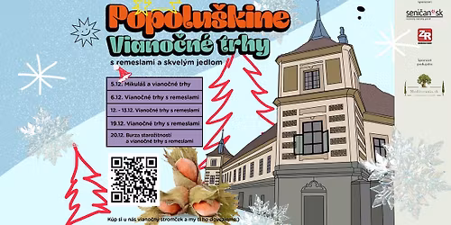 Popolu\u0161kine viano\u010dn\u00e9 trhy s burzou a remeslami, skvel\u00fdm jedlom na Ka\u0161tieli v Jablonici