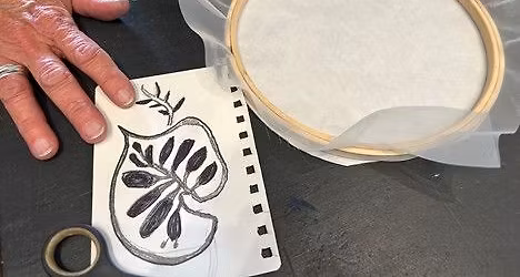 Silk Screening with Larry Frates