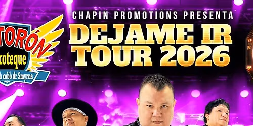 MANDINGO Y LOS DE LA CUMBRE, DEJAME IR TOUR 2026