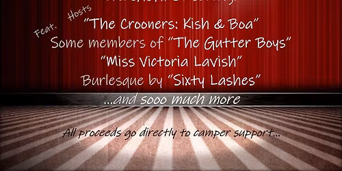 a Cabaret for WENDAKE ...a campy affair!!