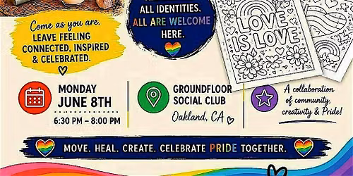 Pride: Yoga, Water Coloring & Sound Healing