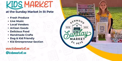 Kids Market at Kenwood St Pete Market