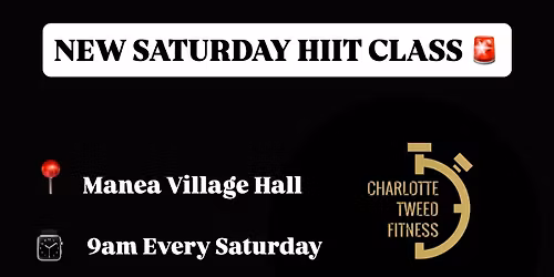 Saturday HIIT Class at Manea Village Hall! 🫶🥰