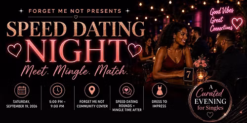 Speed Dating Night: Meet. Mingle. Match.
