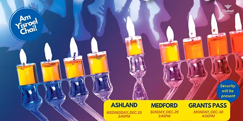 Medford Menorah Lighting