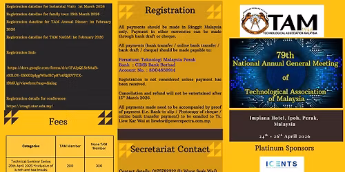 79th TAM National Annual General Meeting