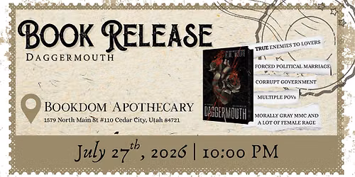 Book Release | Daggermouth by H.M. Wolfe