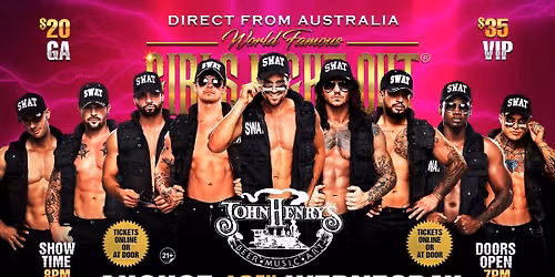 Girl's Night Out (All Male Revue)