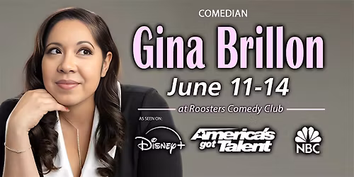 Comedian Gina Brillon