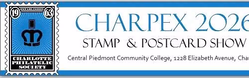 CHARPEX 2026 Stamp and Postcard Show