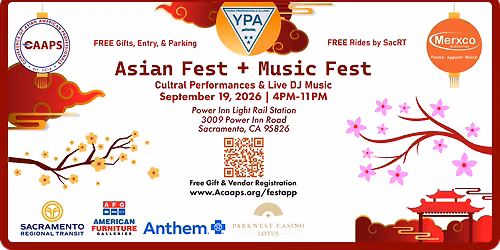 Asian Fest + Music Fest (Cultural Performances & Live DJ)