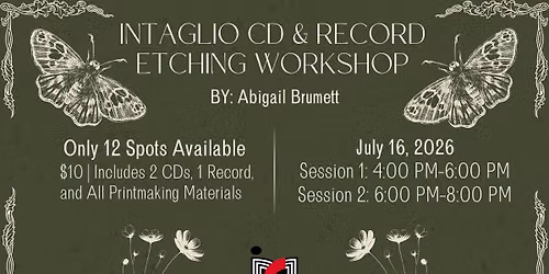 Intaglio CD & Record Etching Workshop