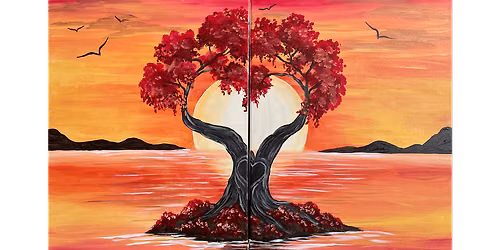 Cherry Blossom Love Date Night - Paint and Sip in Phoenix | Classpop!\u2122