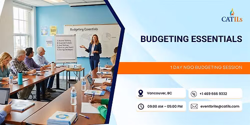 Budgeting Essentials: 1 Day NGO Budgeting Session in Vancouver