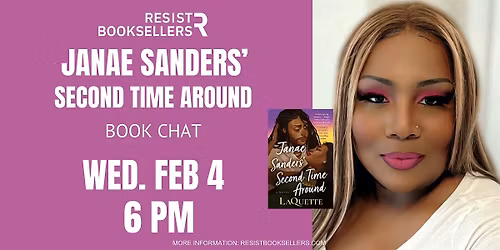 "Janae Sanders' Second Time Around" Book Chat w\/ LaQuette