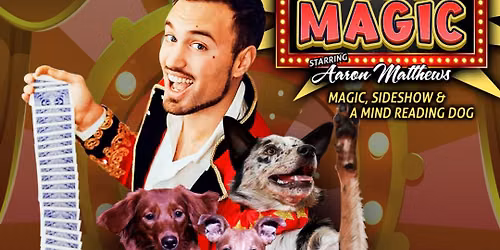 Dogs Do Magic at McIntyre Performing Arts Centre
