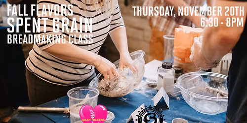 Fall Flavors Breadmaking Class