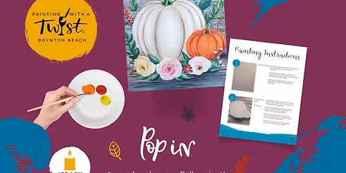Paint & Sip: Pop in and DIY