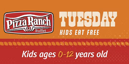 Kids Eat FREE Every Tuesday