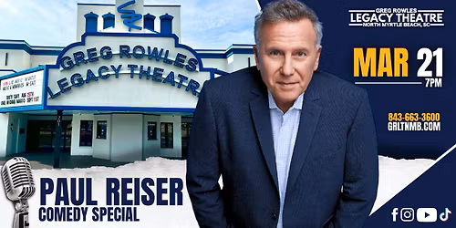 Paul Resier Comedy Special