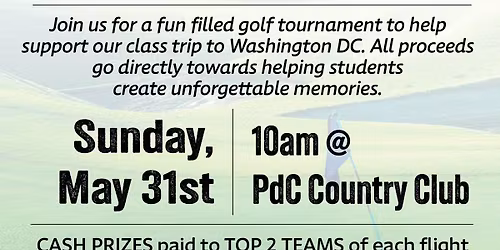 PdC Class of 2031 Golf Tourney 