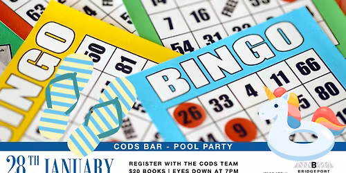 BINGO - January Pool Party!