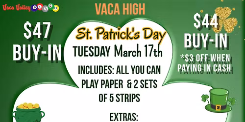 St Patrick\u2019s special