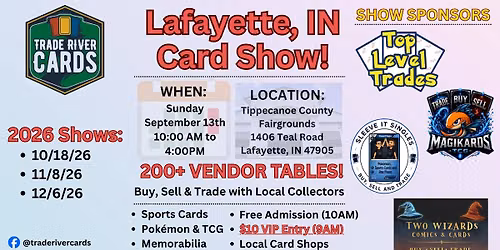 Lafayette, IN Card Show