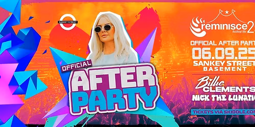 The Official Reminisce After Party @ Sankey St Basement