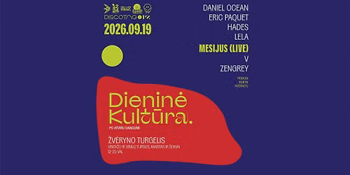DIENIN\u0116 KULT\u016aRA | \u017dV\u0116RYNAS, VILNIUS