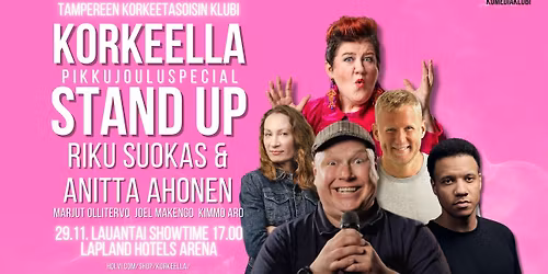 Korkeella Stand Up PIKKUJOULUSPECIAL  - Suokas & Ahonen