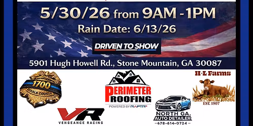 1st Annual American Muscle for Fallen Police and Their Families Car Show