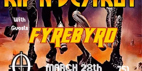 RIP N DESTROY at The Coda with guests FYREBYRD