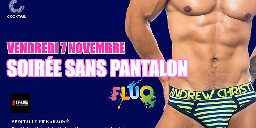 Soir\u00e9e sans pantalon FLUO