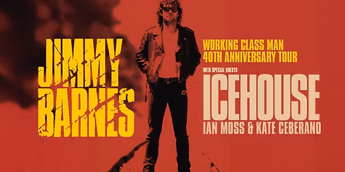 Jimmy Barnes at Regatta Grounds, Hobart (Licensed, All Ages)