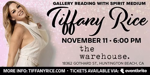 Gallery Reading with Spirit Medium Tiffany Rice