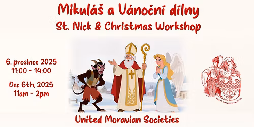 Mikul\u00e1\u0161 a V\u00e1nocn\u00ed d\u00edlny v UMS \u2014 St. Nick & Christmas Workshop at UMS