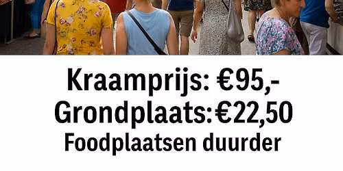 Jaarmarkt Bloemendaal NH Volgeboekt