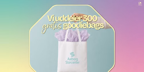 Vi uddeler 300 gratis goodiebags | 30-\u00e5rs jubil\u00e6um \ud83e\udea9