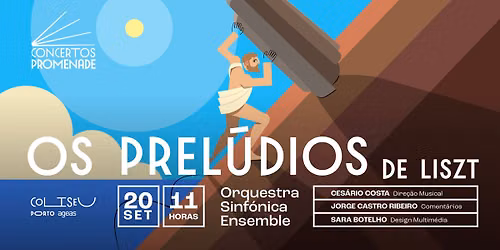 Concertos Promenade 2026 - Os Prel\u00fadios, de Liszt